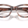 Coach HC6306U 5965 - Pecan Watercolor eyeglasses angle view