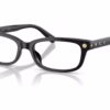 Coach HC6308U 5002 - Black eyeglasses angle view