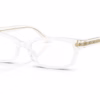 Coach HC6308U 5111 - Transparent Clear eyeglasses angle view