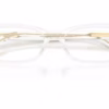 Coach HC6308U 5111 - Transparent Clear eyeglasses angle view