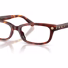 Coach HC6308U 5938 - Walnut Tortoise eyeglasses angle view