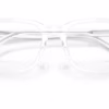 Coach HC6309U 5111 - Transparent Clear eyeglasses angle view