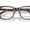 Coach HC6309U 5120 - Dark Tortoise eyeglasses angle view