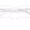 Coach HC6310U 5111 - Transparent Clear eyeglasses angle view