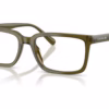 Coach HC6310U 5910 - Transparent Olive eyeglasses angle view