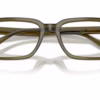 Coach HC6310U 5910 - Transparent Olive eyeglasses angle view