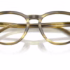 Coach HC6311U 5945 - Striated Olive eyeglasses angle view