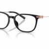 Coach HC6312D 5002 - Black eyeglasses angle view