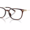 Coach HC6312D 5120 - Dark Tortoise eyeglasses angle view
