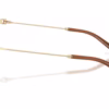 Coach HC6312D 5888 - Transparent Brown eyeglasses side view