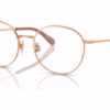Dolce&Gabbana DG1322 1298 - Pink Gold eyeglasses angle view
