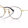 Dolce&Gabbana DG1322 1334 - Gold/Black eyeglasses angle view
