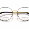 Dolce&Gabbana DG1322 1334 - Gold/Black eyeglasses angle view