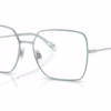 Dolce&Gabbana DG1323 1325 - Silver/Azure eyeglasses angle view