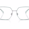 Dolce&Gabbana DG1323 1325 - Silver/Azure eyeglasses front view