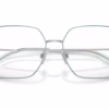 Dolce&Gabbana DG1323 1325 - Silver/Azure eyeglasses angle view