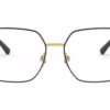 Dolce&Gabbana DG1323 1334 - Gold/Black eyeglasses angle view