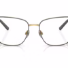 Dolce&Gabbana DG1346 1311 - Gold / Matte Black eyeglasses front view