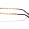 Dolce&Gabbana DG1346 1311 - Gold / Matte Black eyeglasses side view