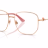 Dolce&Gabbana DG1356 1298 - Rose Gold eyeglasses angle view