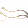Dolce&Gabbana DG1365 1334 - Gold/Black eyeglasses side view