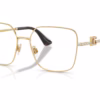 Dolce&Gabbana DG1367B 02 - Gold eyeglasses angle view
