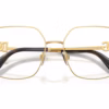 Dolce&Gabbana DG1367B 02 - Gold eyeglasses angle view