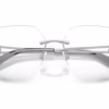 Dolce&Gabbana DG1369 05 - Silver eyeglasses angle view