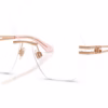 Dolce&Gabbana DG1369 1298 - Rose Gold eyeglasses angle view