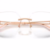 Dolce&Gabbana DG1369 1298 - Rose Gold eyeglasses angle view