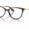 Dolce&Gabbana DG3258 911 - Cube Black/Gold eyeglasses angle view