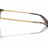 Dolce&Gabbana DG3258 911 - Cube Black/Gold eyeglasses side view