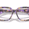 Dolce&Gabbana DG3395 3439 - Havana Blue Pearl eyeglasses angle view