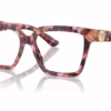 Dolce&Gabbana DG3395 3440 - Havana Pink Pearl eyeglasses angle view