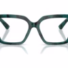 Dolce&Gabbana DG3395 3460 - Pearl Havana Petroleum eyeglasses front view