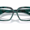 Dolce&Gabbana DG3395 3460 - Pearl Havana Petroleum eyeglasses angle view