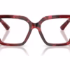 Dolce&Gabbana DG3395 3463 - Pearl Havana Red eyeglasses front view