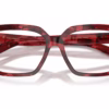 Dolce&Gabbana DG3395 3463 - Pearl Havana Red eyeglasses angle view