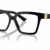 Dolce&Gabbana DG3395 501 - Black eyeglasses angle view