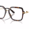 Dolce&Gabbana DG3396 502 - Havana eyeglasses angle view