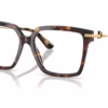 Dolce&Gabbana DG3397 502 - Havana eyeglasses angle view
