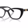 Dolce&Gabbana DG3398 501 - Black eyeglasses angle view