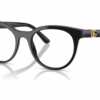 Dolce&Gabbana DG3399 501 - Black eyeglasses angle view