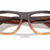 Dolce&Gabbana DG3407 3486 - Gradient Striped Brown eyeglasses angle view