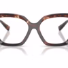 Dolce&Gabbana DG3413 3222 - Dark Red Havana eyeglasses front view