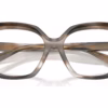 Dolce&Gabbana DG3413 3449 - Striped Grey eyeglasses angle view