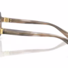 Dolce&Gabbana DG3413 3449 - Striped Grey eyeglasses side view