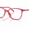 Dolce&Gabbana DG3424 1754 - Transparent Cherry eyeglasses angle view