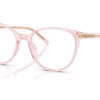 Dolce&Gabbana DG3425 3148 - Transparent Rose eyeglasses angle view