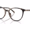 Dolce&Gabbana DG3425 3438 - Havana Brown Pearl eyeglasses angle view